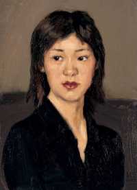 杨飞云 2004年作 北京姑娘